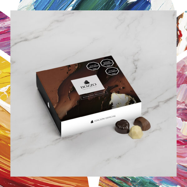 CAJA BOMBON RELLENO 200 GRS