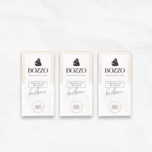PACK 3 BARRAS CHOCOLATE BLANCO SIN AZÚCAR